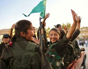 kobane women
