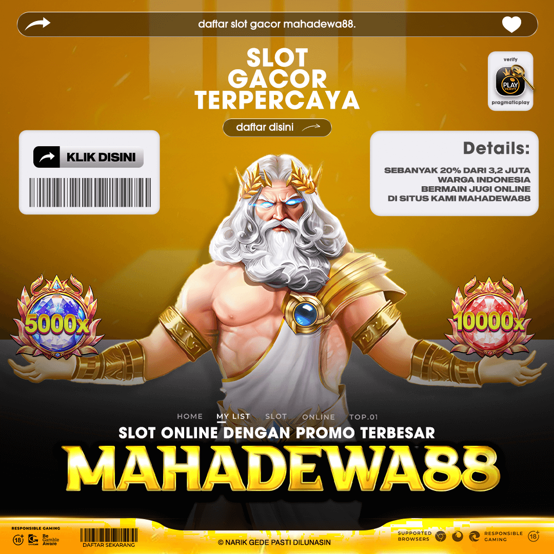 Data RTP dan rekomendasi provider slot online MAHADEWA88